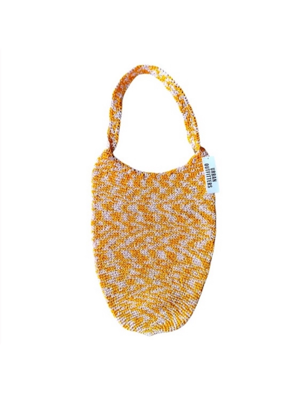 Urban Outfitters Raffia Shoulder
Bag - Orange & White